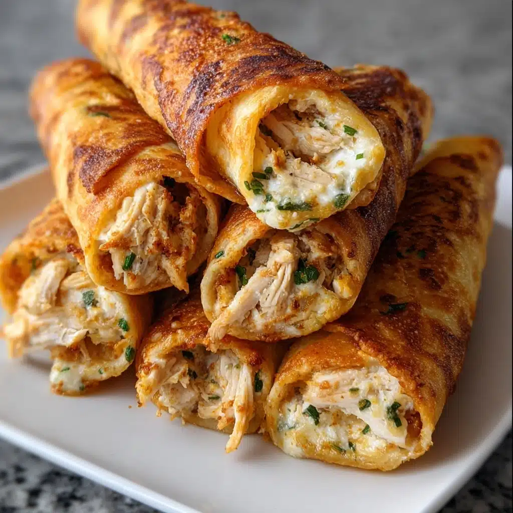 Delicious Jalapeno Popper Chicken Taquitos for Cozy Nights Recipe - Recipe Image