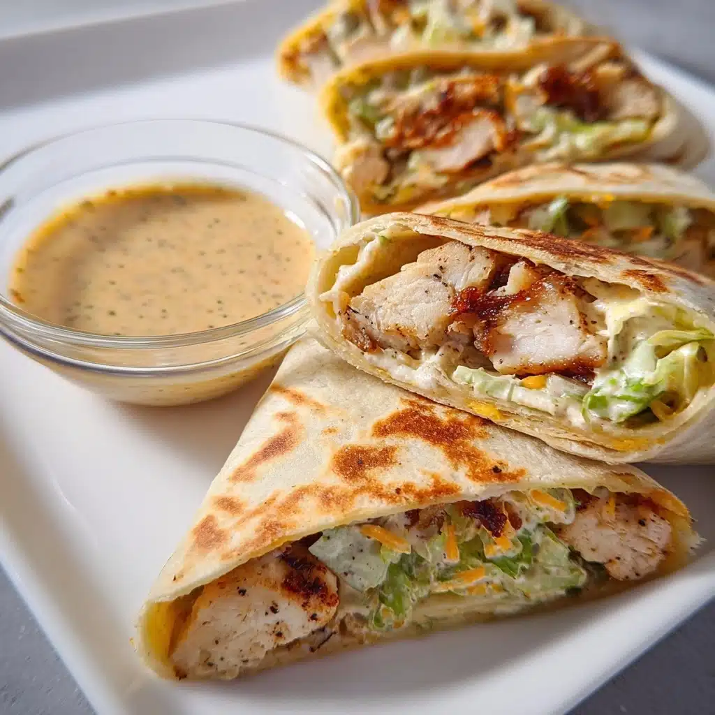Chicken Caesar Wrap Recipe