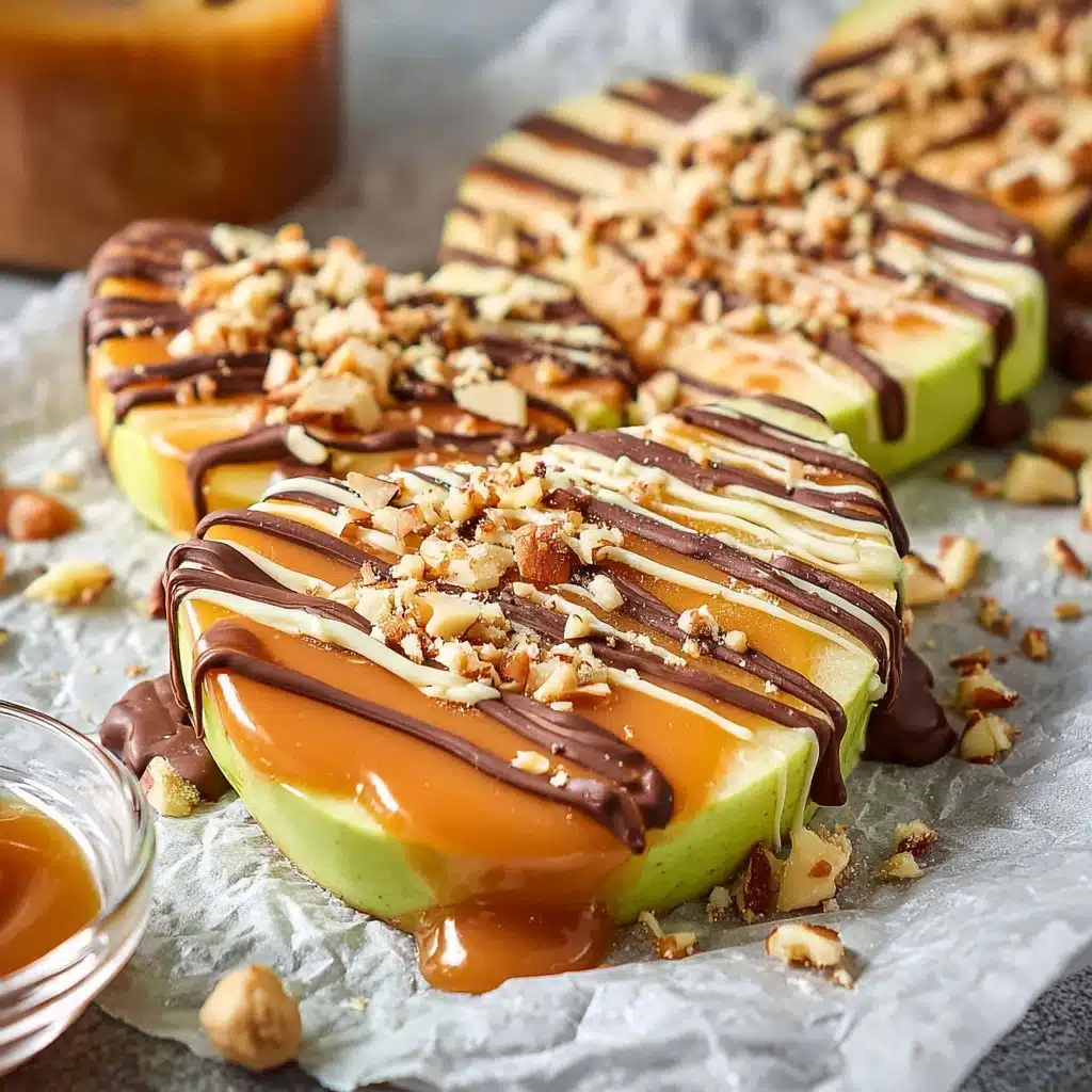 Caramel Apple Slices Recipe - Recipe Image