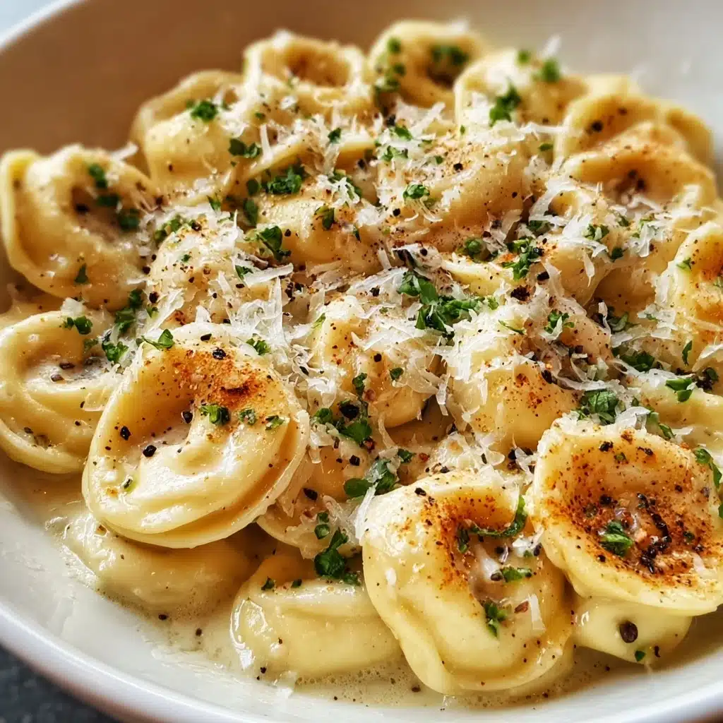 Garlic Parmesan Chicken Tortellini Recipe - Recipe Image