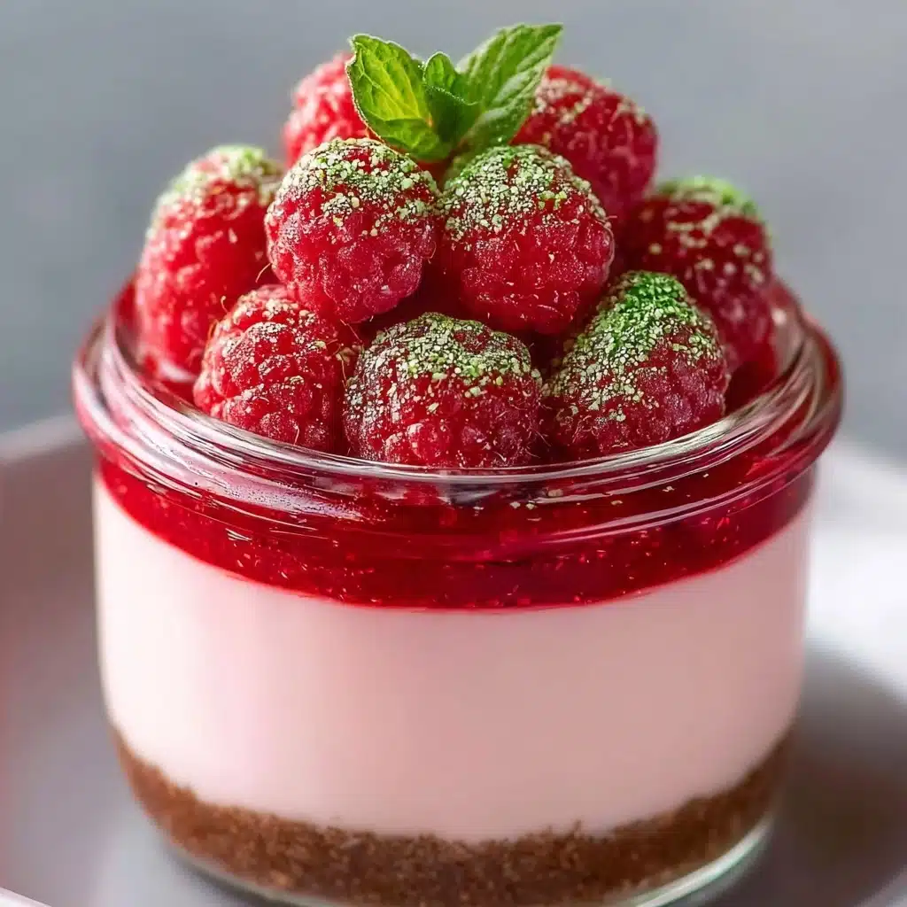Raspberry Panna Cotta Recipe - Recipe Image