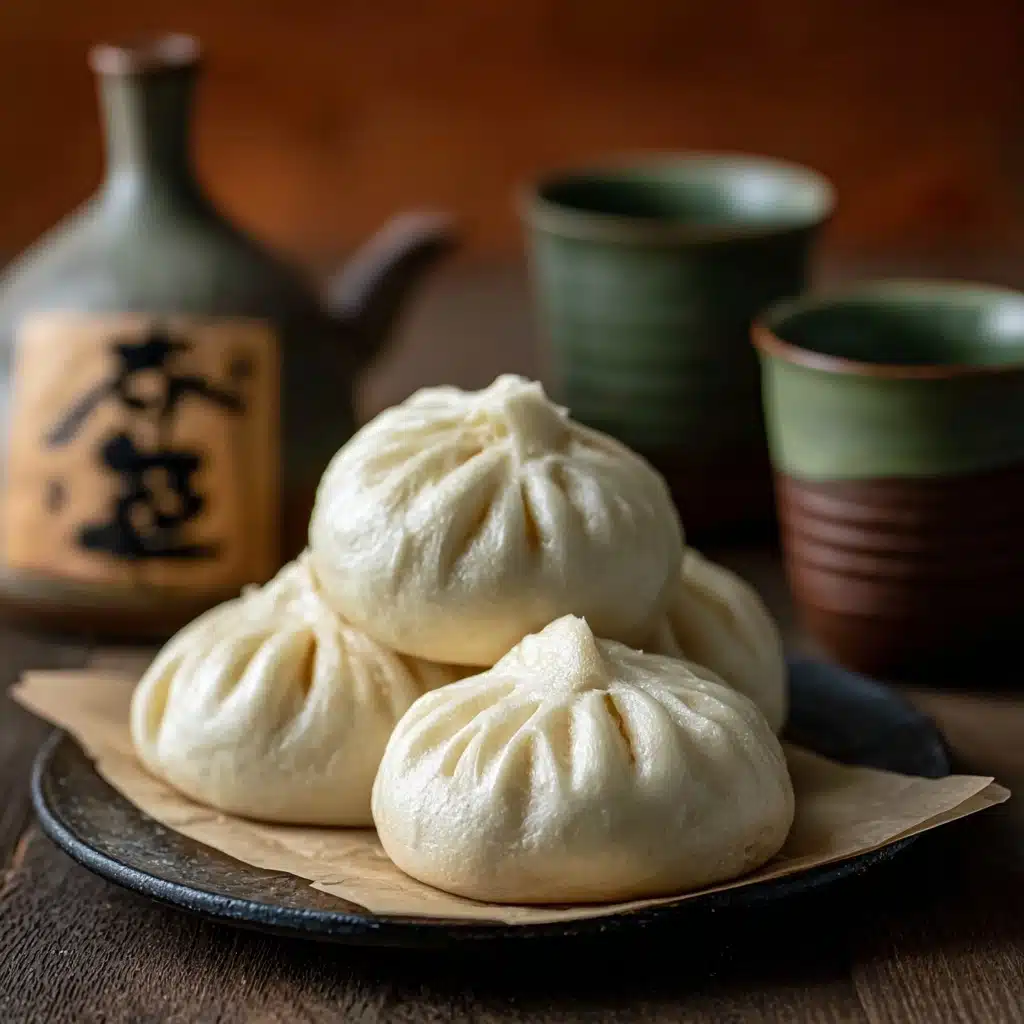 Steamed Japanese Pork Buns Recipe - Recipe Image