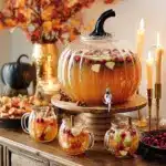 Sparkling Caramel Apple Punch (Spiked Option!) Recipe