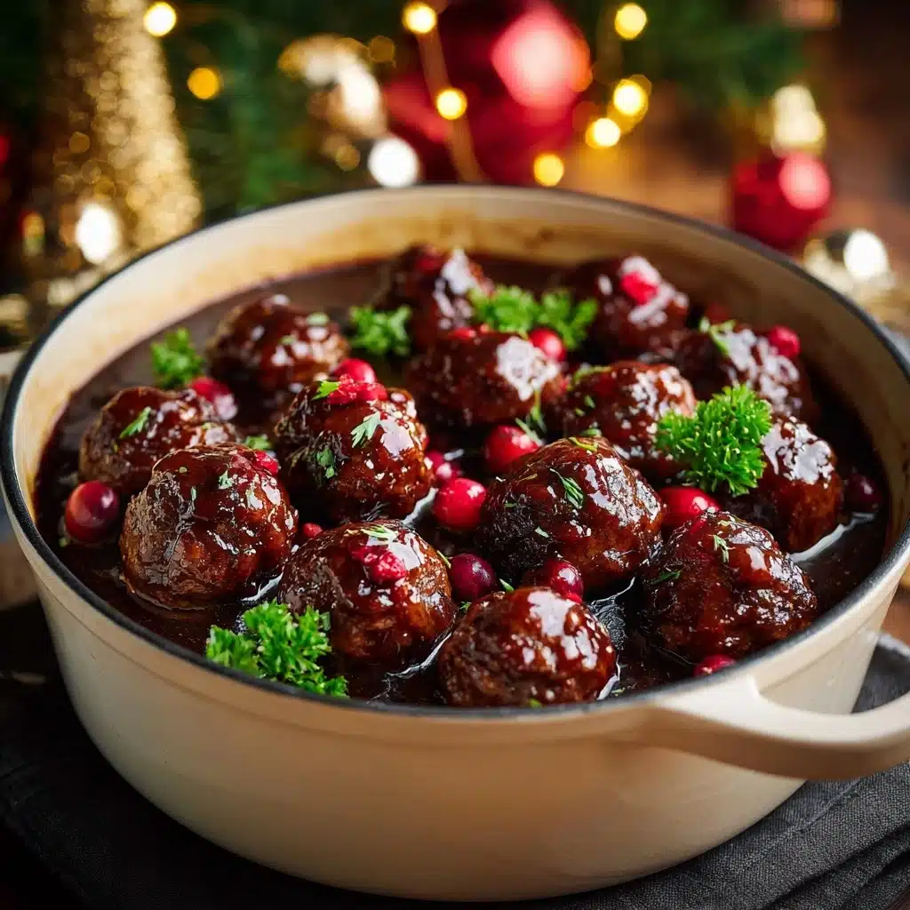 Christmas Meatballs Recipe - Recipe Image