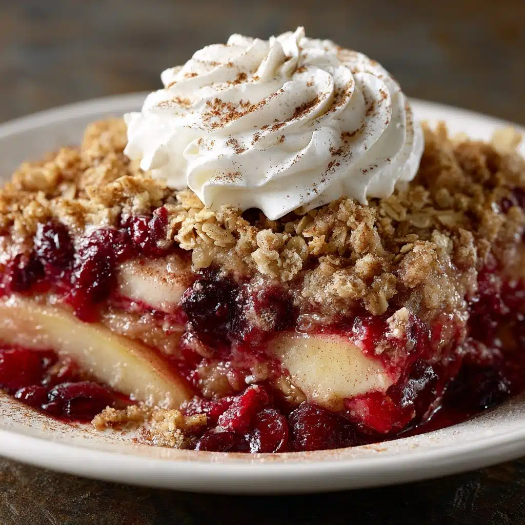 Simple and Healthy Cranberry Apple Crisp Recipe - Recipe Image