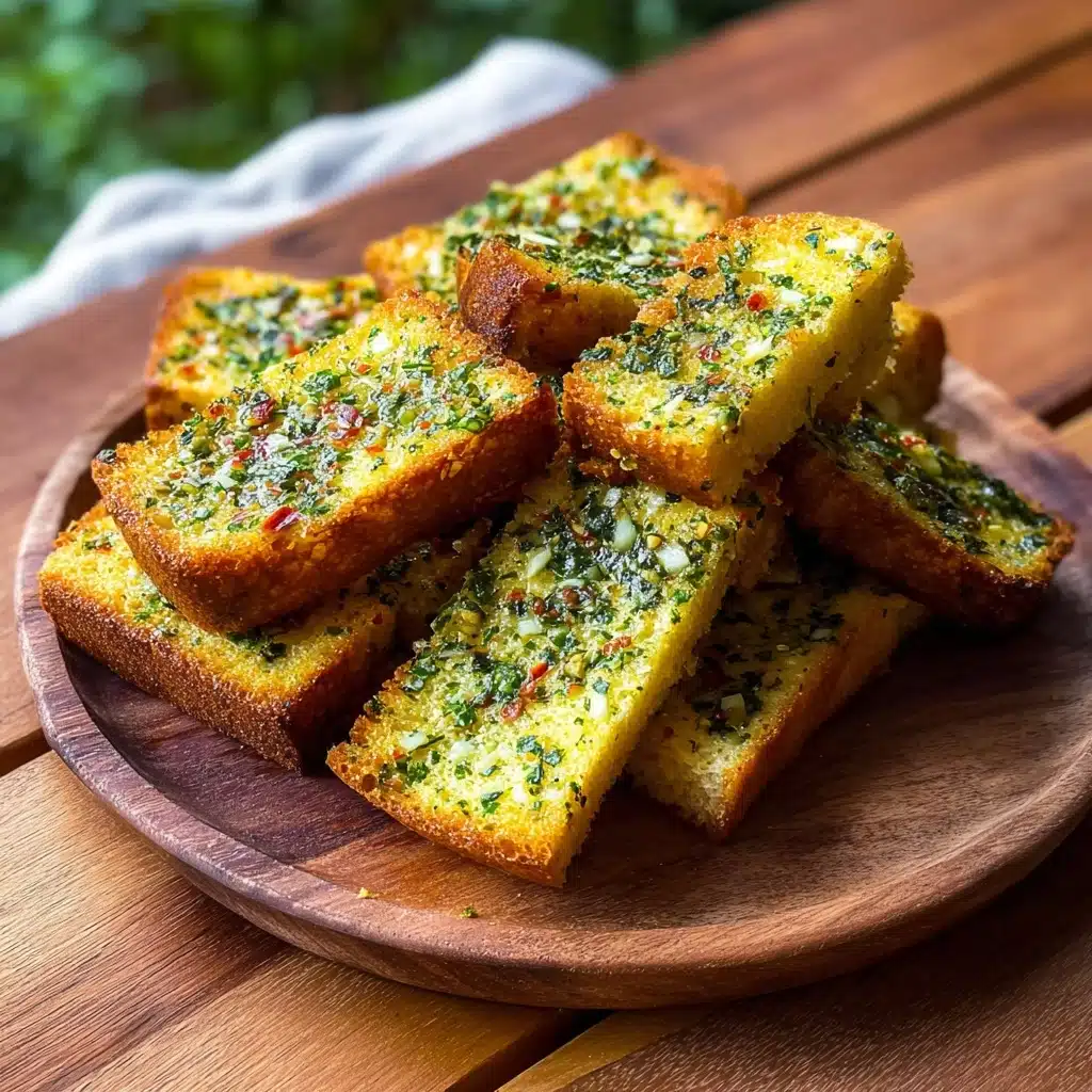 10-Minute Air Fryer Garlic Bread Recipe - Recipe Image