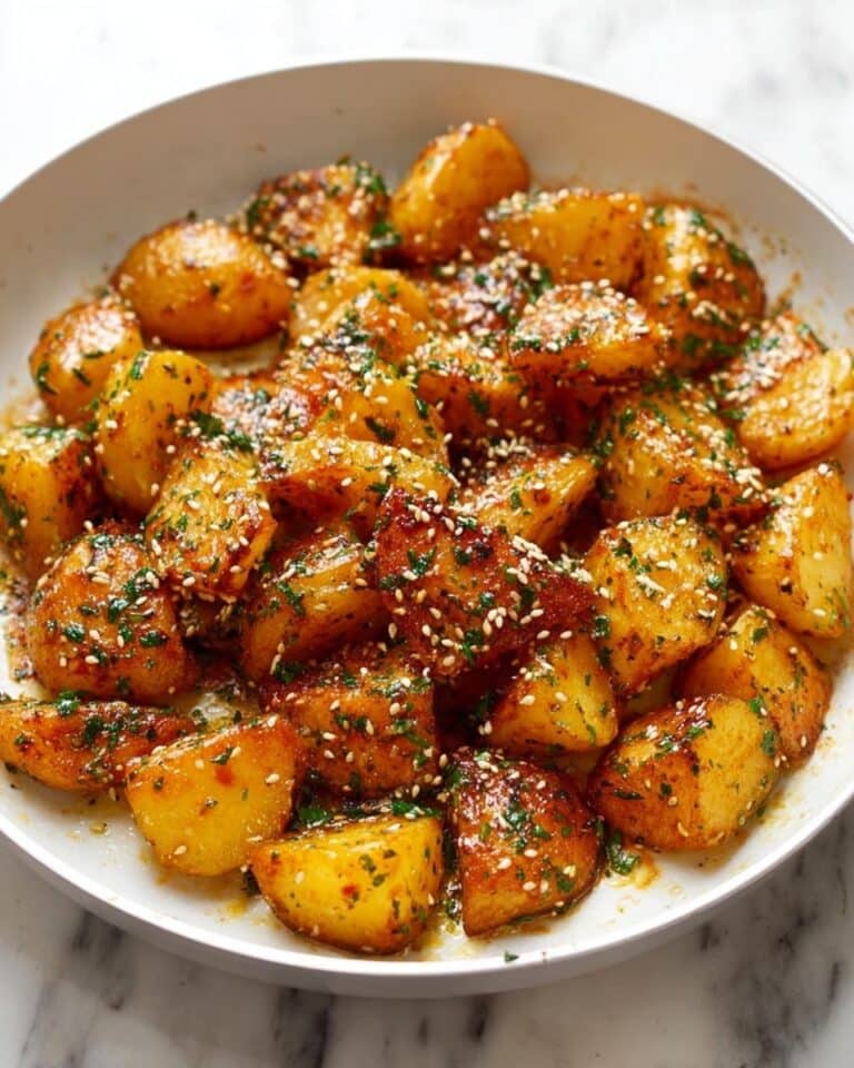 Sriracha Glazed Roast Potatoes Recipe