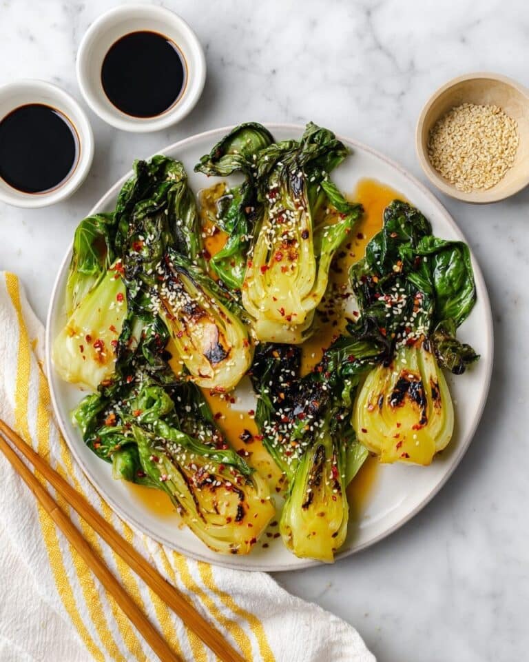 Quick Bok Choy with Garlic and Ginger Recipe