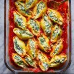 Spinach and Ricotta Stuffed Shells Recipe