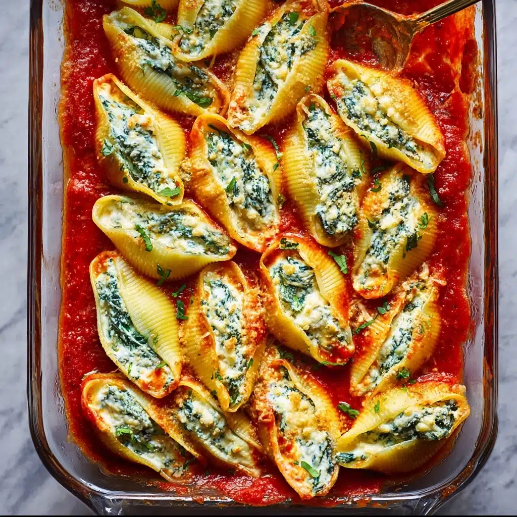 Spinach and Ricotta Stuffed Shells Recipe