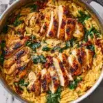Creamy Sun-Dried Tomato Chicken Orzo Recipe