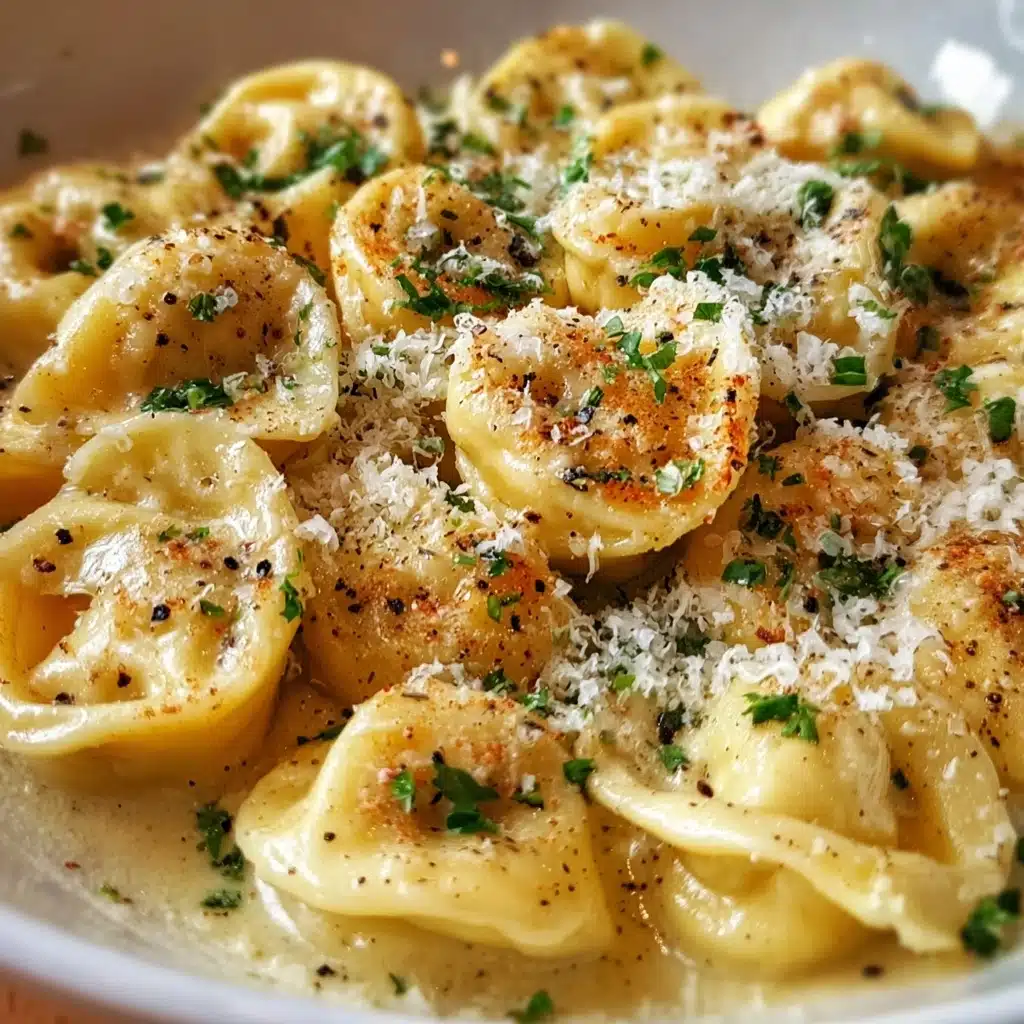 Garlic Parmesan Chicken Tortellini Recipe - Recipe Image