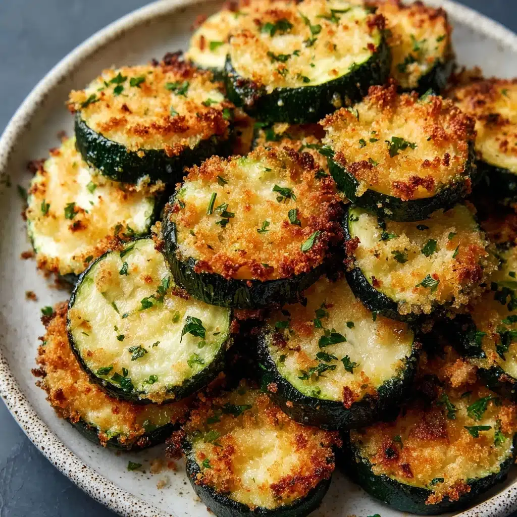 Festive Baked Parmesan Zucchini for Christmas Recipe - Recipe Image