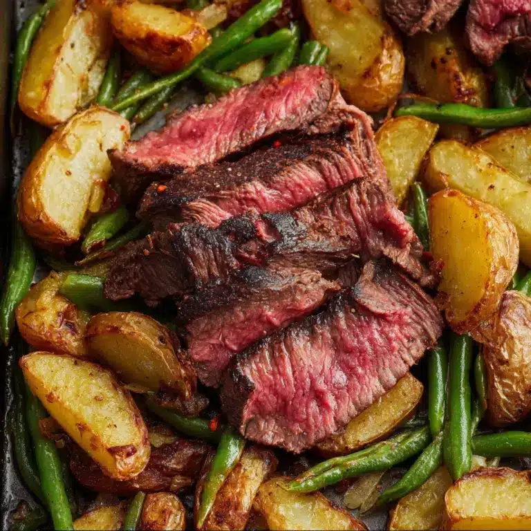 Sheet Pan Steak and Veggies Recipe