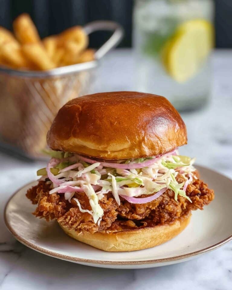 Chicken Fried Burger Recipe