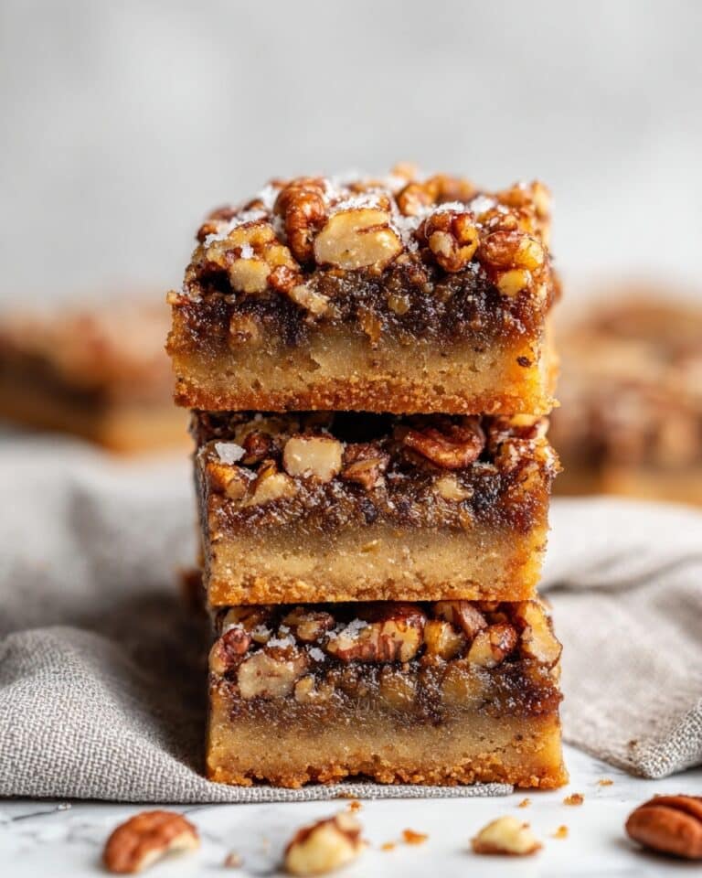 Healthy Gluten-Free Pecan Pie Bars Recipe