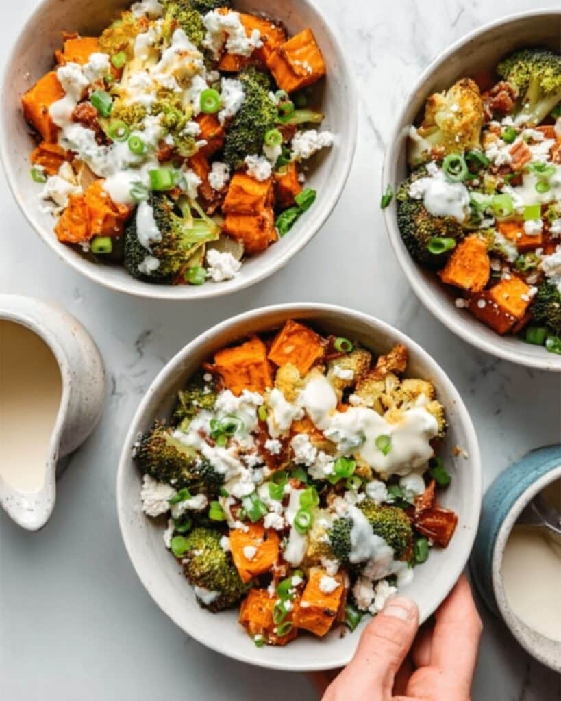 Buffalo Chicken Sweet Potato Casserole Recipe