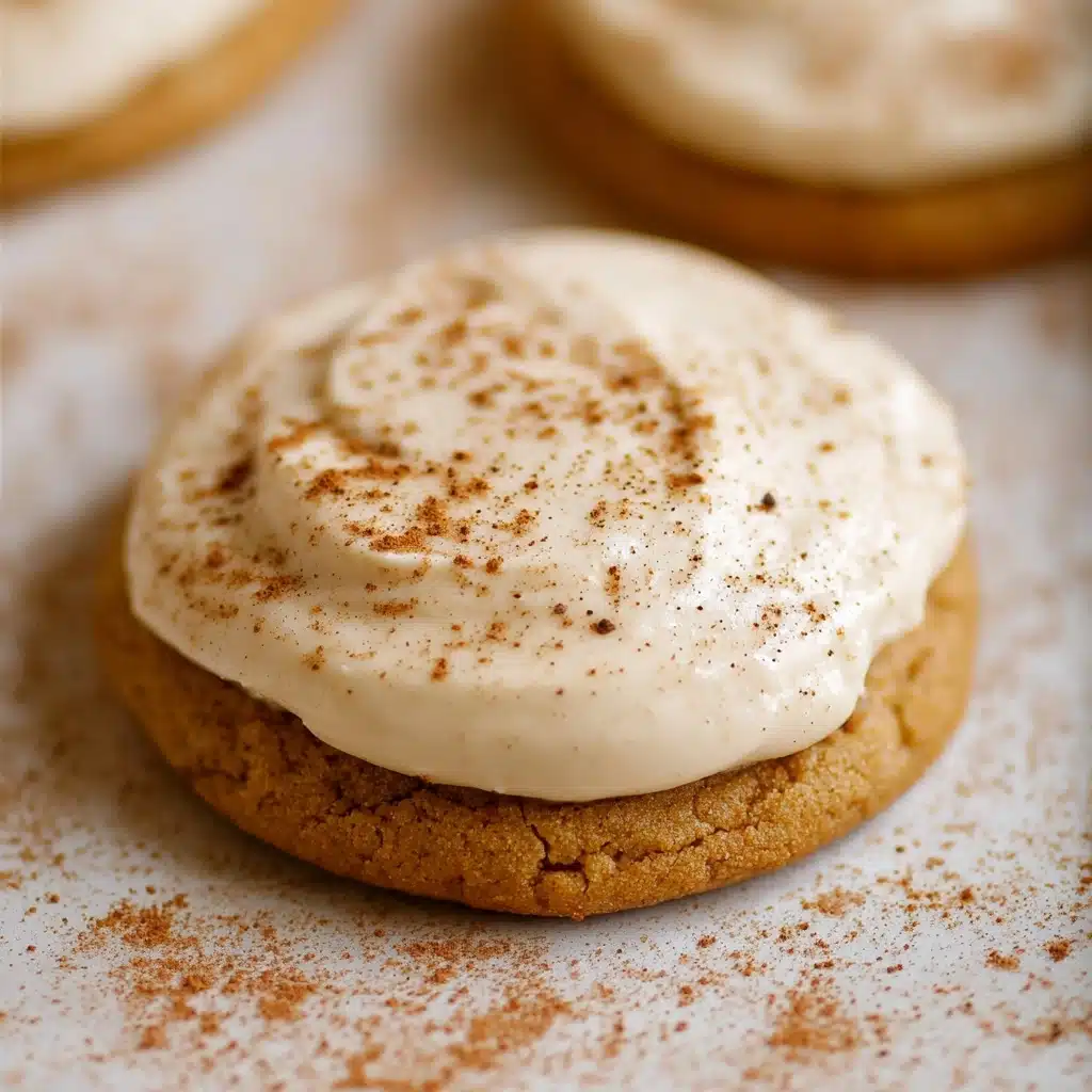 Pumpkin Spice Sugar Cookies with Cream Cheese Frosting Recipe - Recipe Image