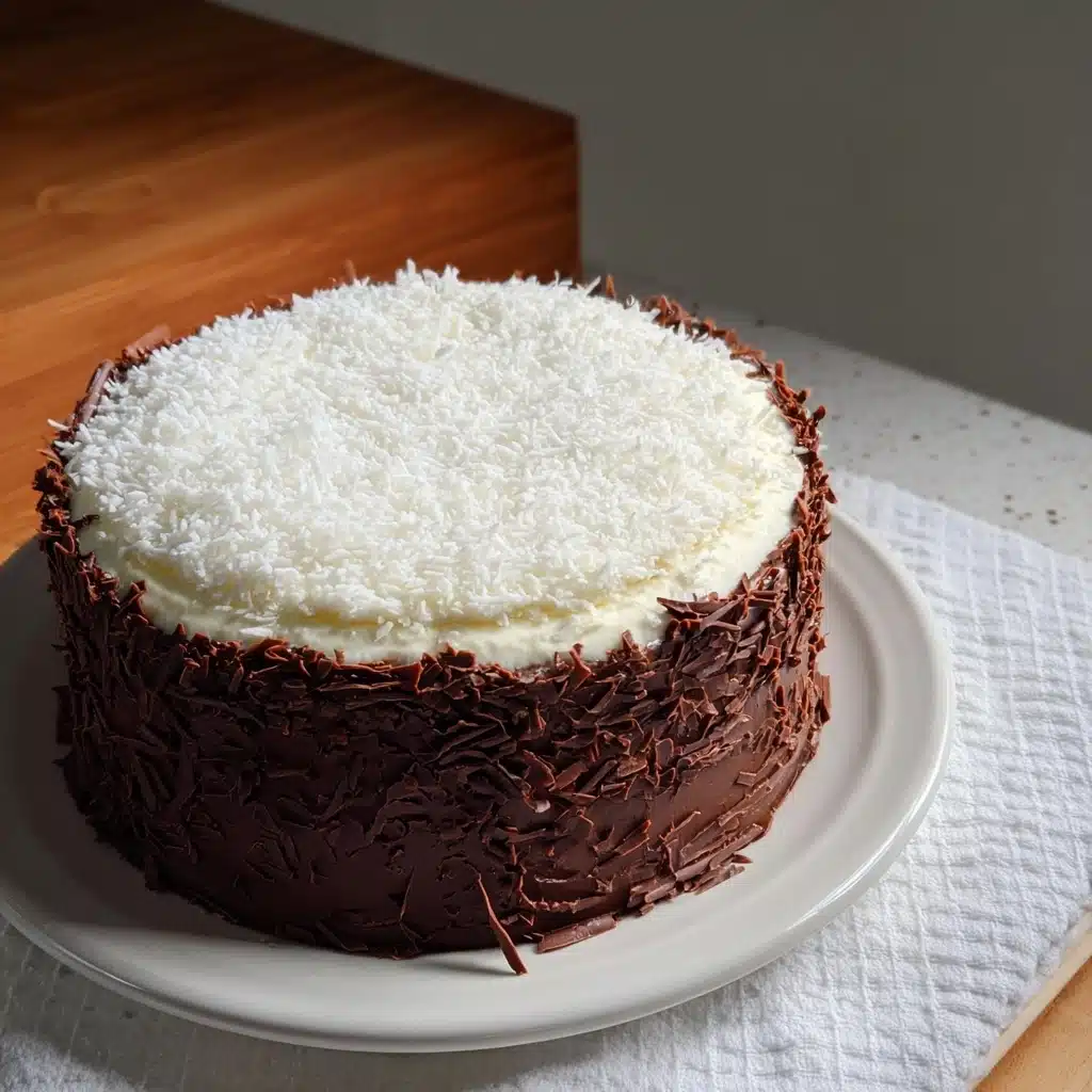 Chocolate Coconut Cake Recipe - Recipe Image