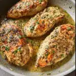 Pan Seared Chicken Breasts with Lemon Mustard Sauce Recipe