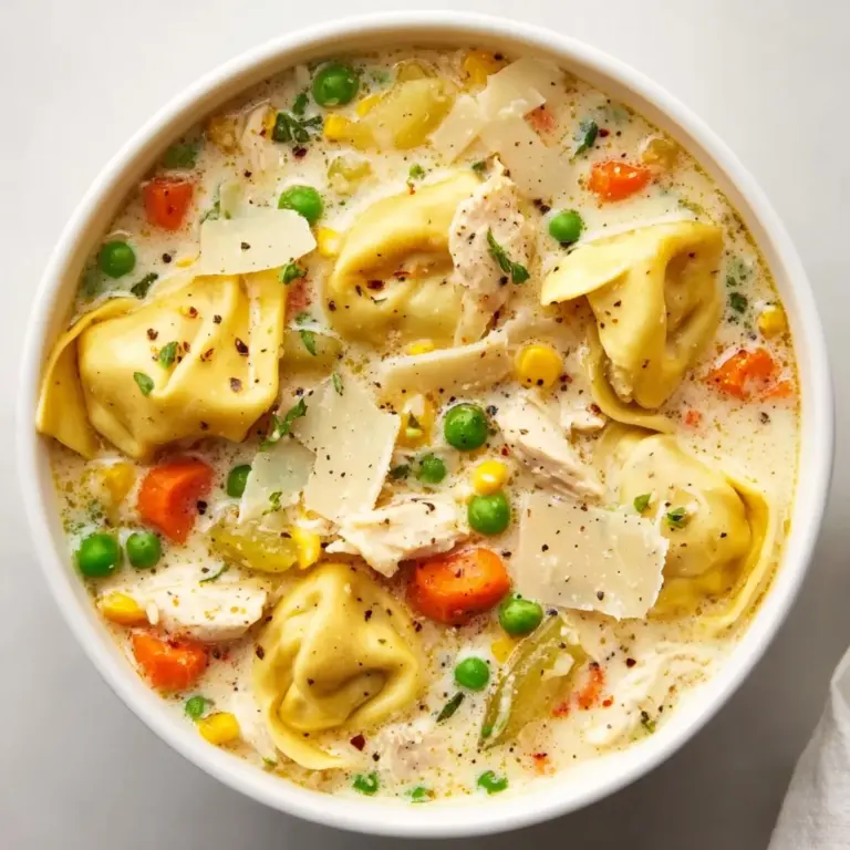 Chicken Tortellini Soup Recipe
