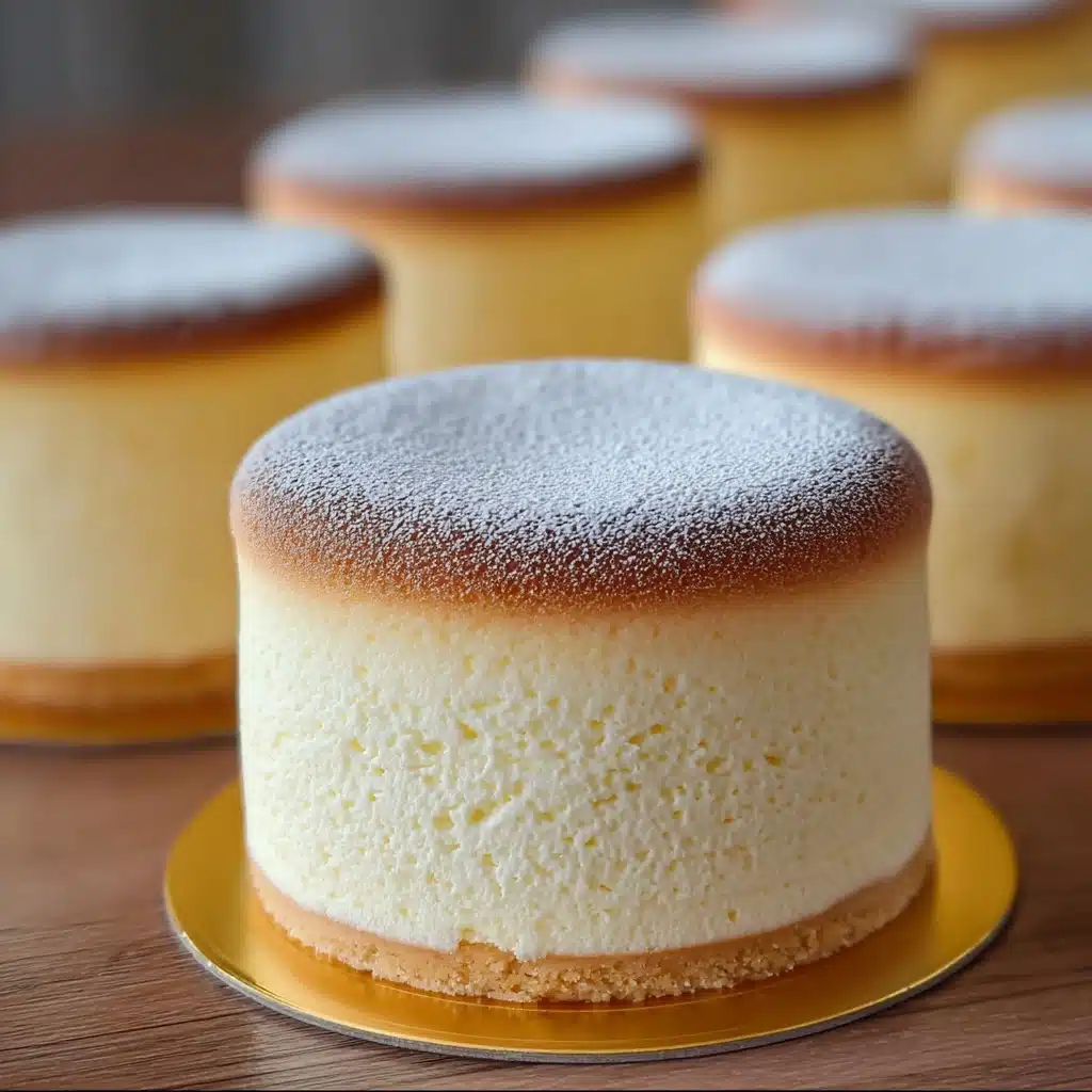 Quick Mini Japanese Cheesecakes Recipe - Recipe Image