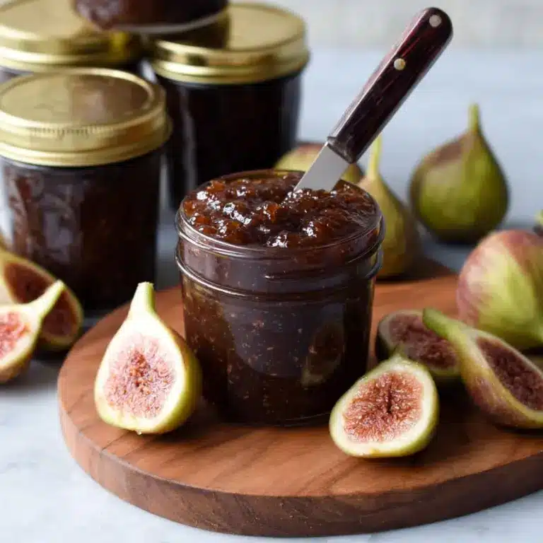 Fig Jam Recipe (Slow Cooker) Recipe