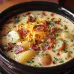 Crock Pot Crack Potato Soup Recipe