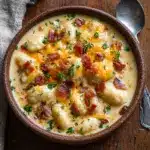 Bacon Cheddar Gnocchi Soup – A Rich and Creamy Comfort Meal Recipe