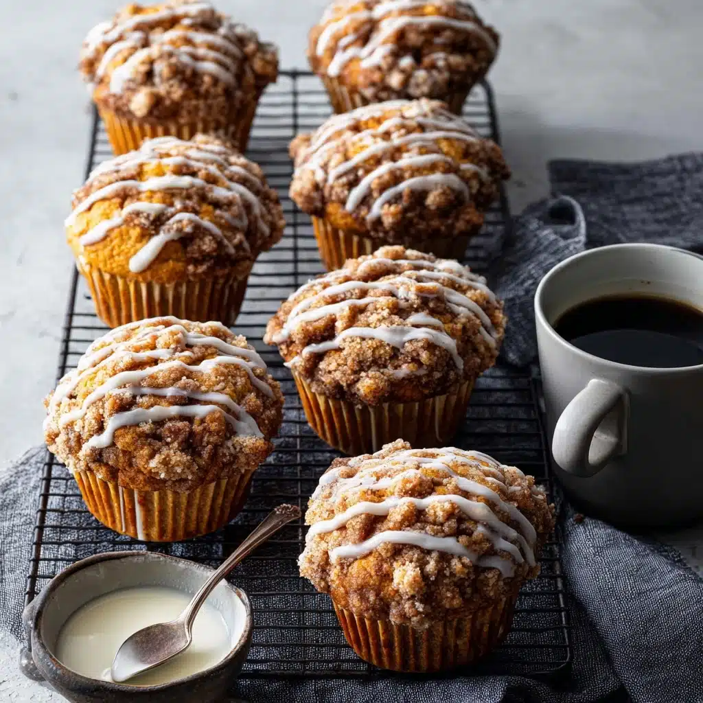 Pumpkin Coffee Cake Muffins Recipe - Recipe Image