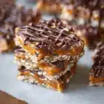 Salted Chocolate and Caramel Pretzel Bars Recipe