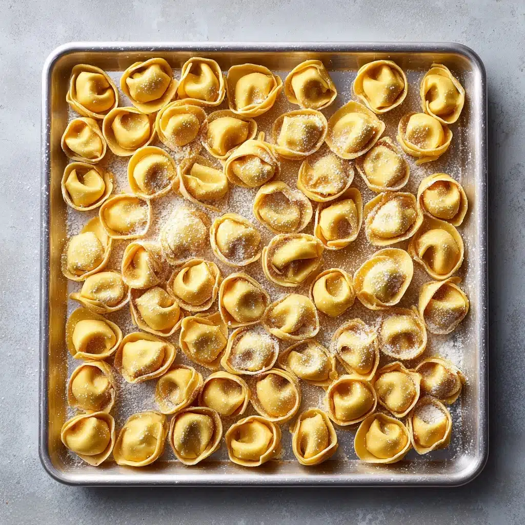 Homemade Three Cheese Tortellini Recipe - Recipe Image