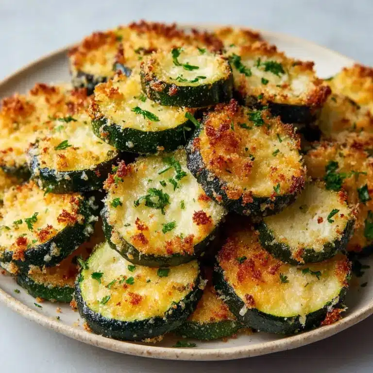 Festive Baked Parmesan Zucchini for Christmas Recipe