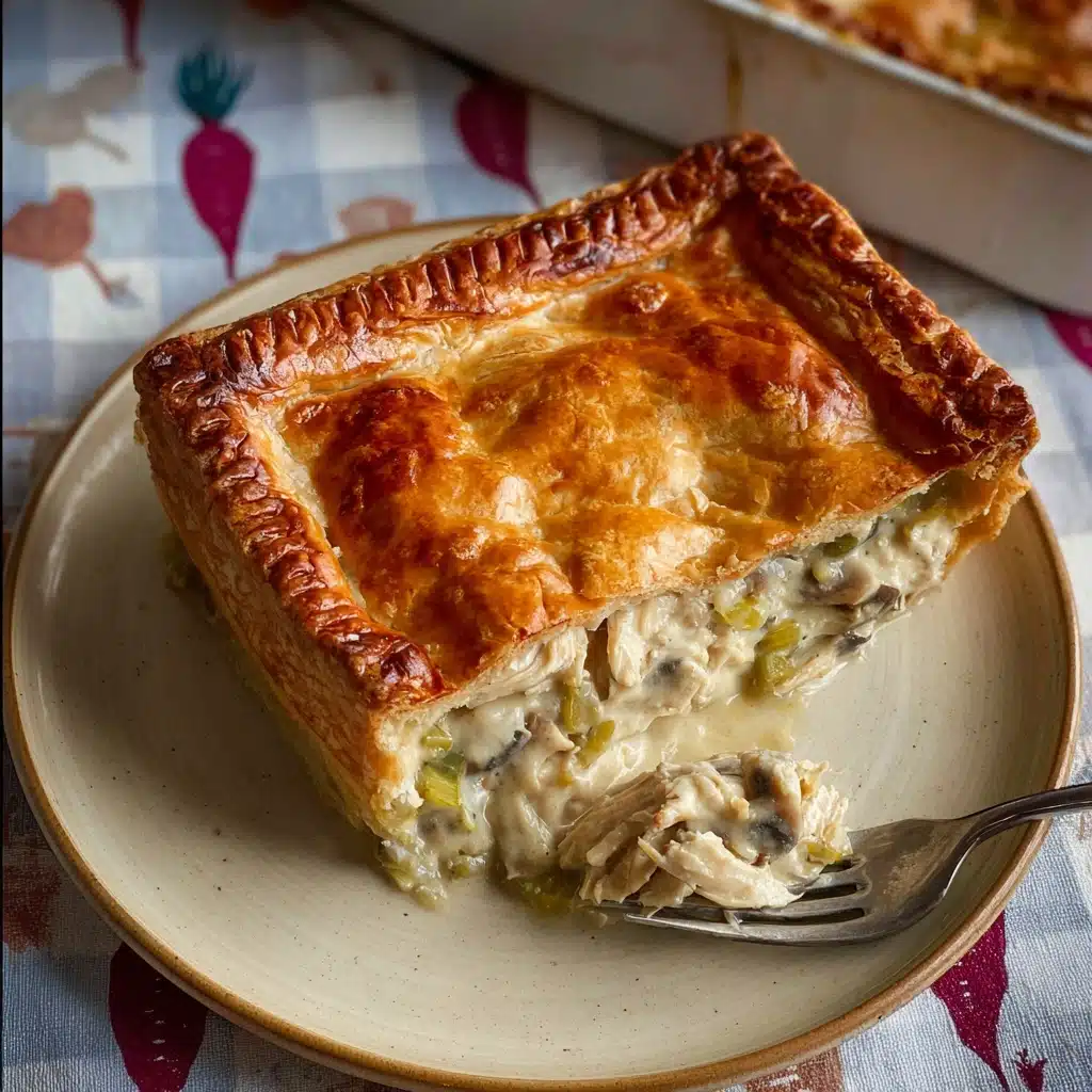 Easy Chicken and Leek Pie Recipe - Recipe Image