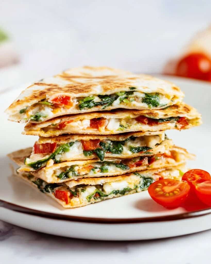 Mediterranean Quesadillas Recipe