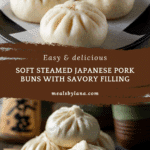 Steamed Japanese Pork Buns Recipe