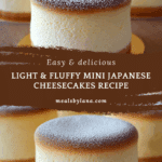 Quick Mini Japanese Cheesecakes Recipe