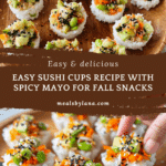 Sushi Cups Recipe