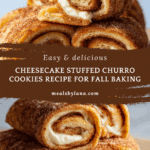 Cheesecake Stuffed Churro Cookies: 5 Sweet Indulgences Recipe