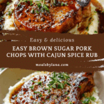 Easy 30 Minute Brown Sugar Pork Chops Recipe