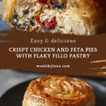 Chicken and Feta Pies Recipe