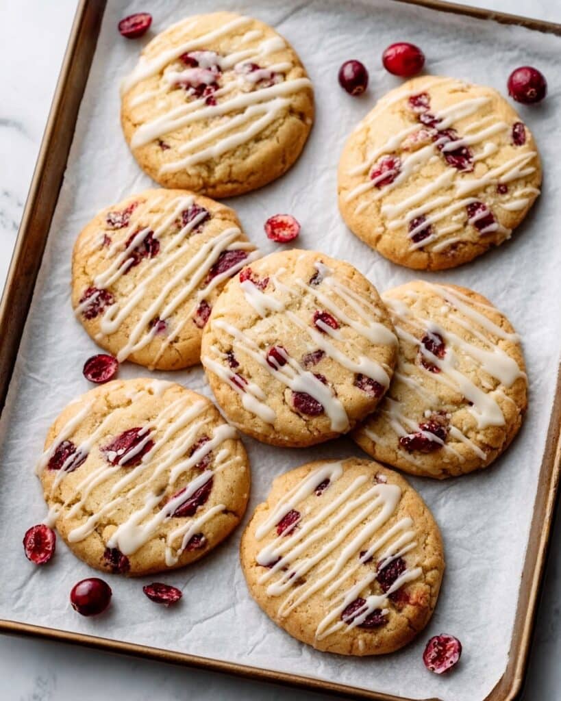Christmas Cranberry Orange Cookies Recipe
