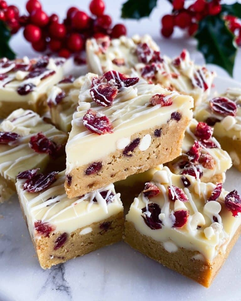 Starbucks Copycat Cranberry Bliss Bars Recipe