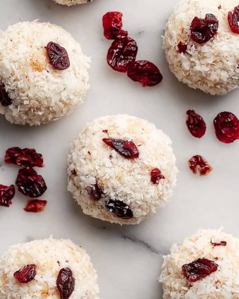 Coconut and Cranberry Macaroons Recipe