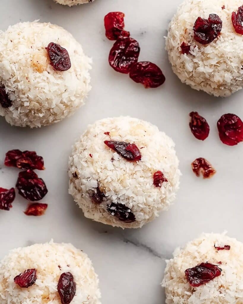 Coconut and Cranberry Macaroons Recipe