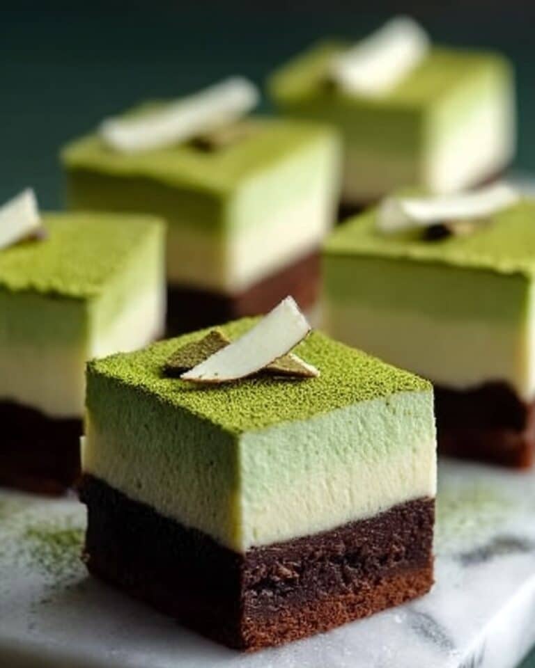 Matcha Cheesecake Brownies Recipe