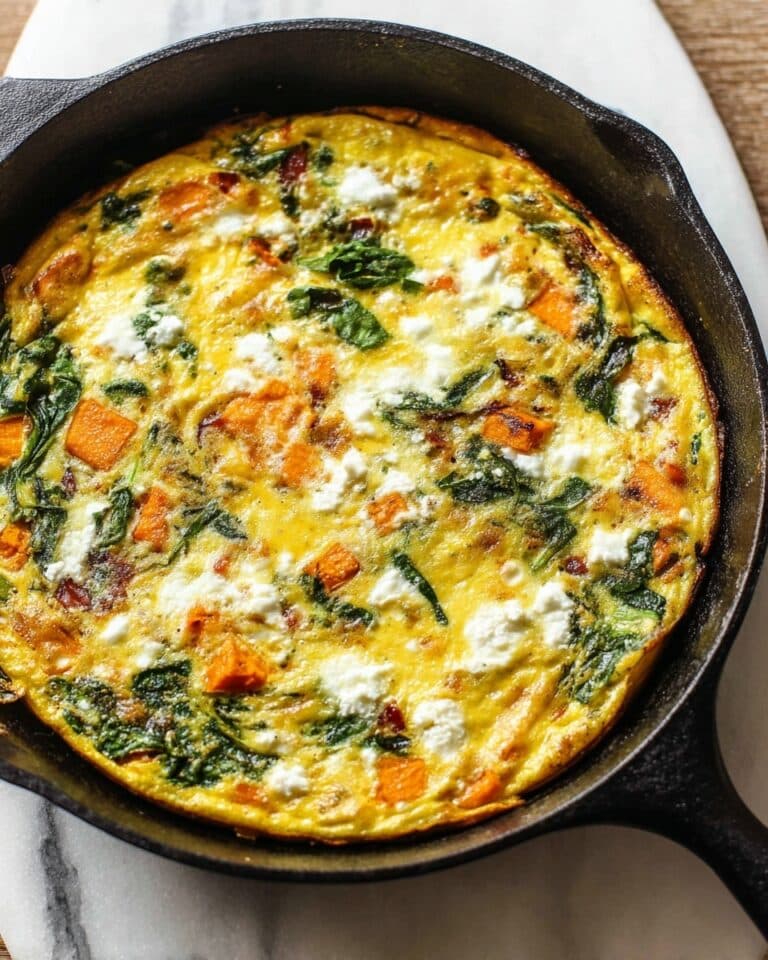 Butternut Squash Frittata with Bacon and Goat Cheese Recipe