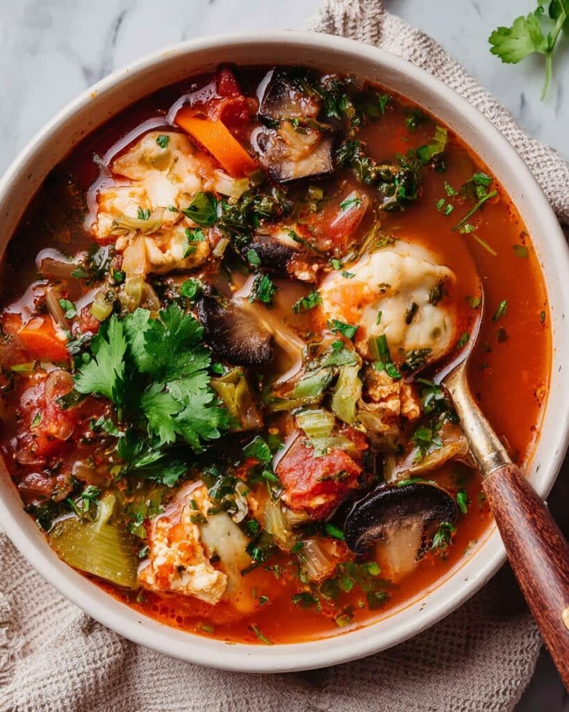 Spicy Vegetable Soup Recipe