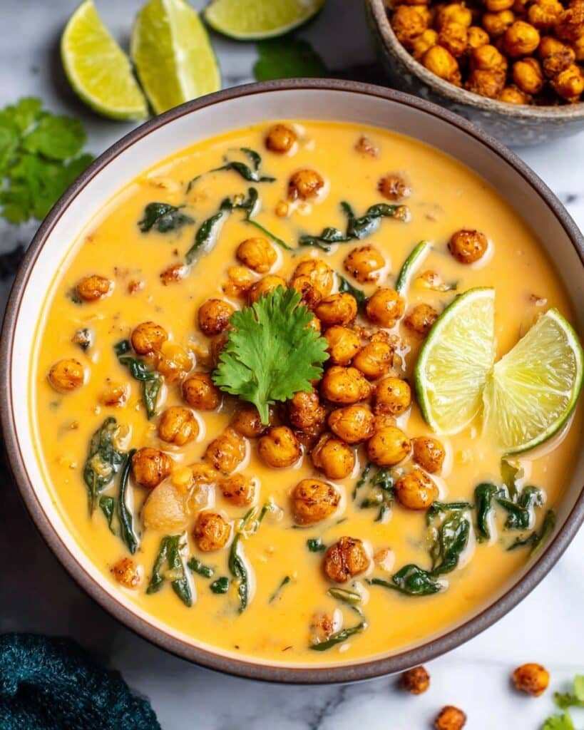 Thai Coconut Chickpea Curry Recipe