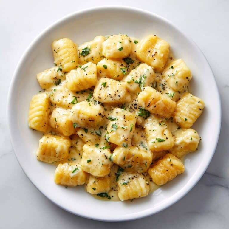 No-Egg 2 Ingredient Sweet Potato Gnocchi with Dairy-Free Brown Butter Garlic Sage Sauce Recipe